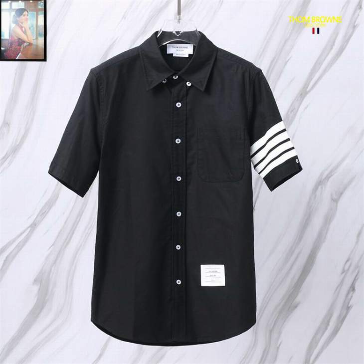 Picture of Thom Browne Shirts Short _SKUThomBrowneM-3XL12yn0128791